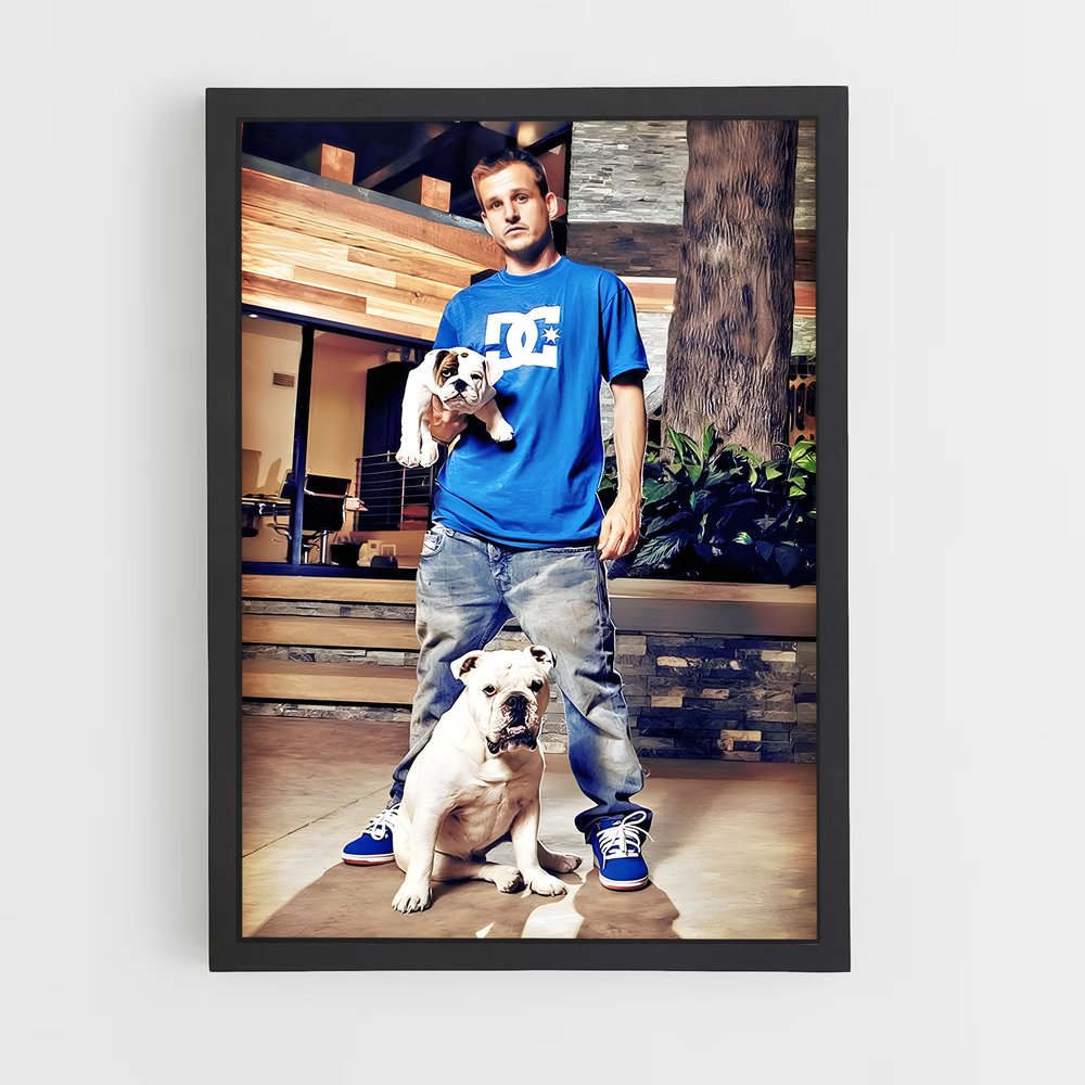 Poster Rob dyrdek – affiche Skateboard (vue 2)